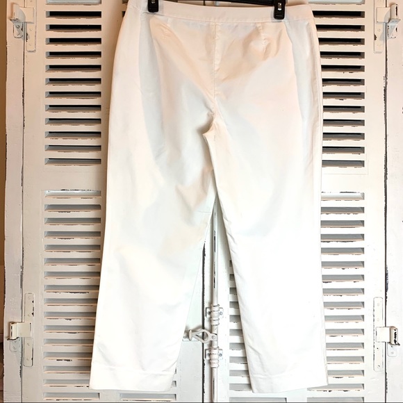 Lafayette 148 White Dress Pants Size 16 - Picture 2 of 7